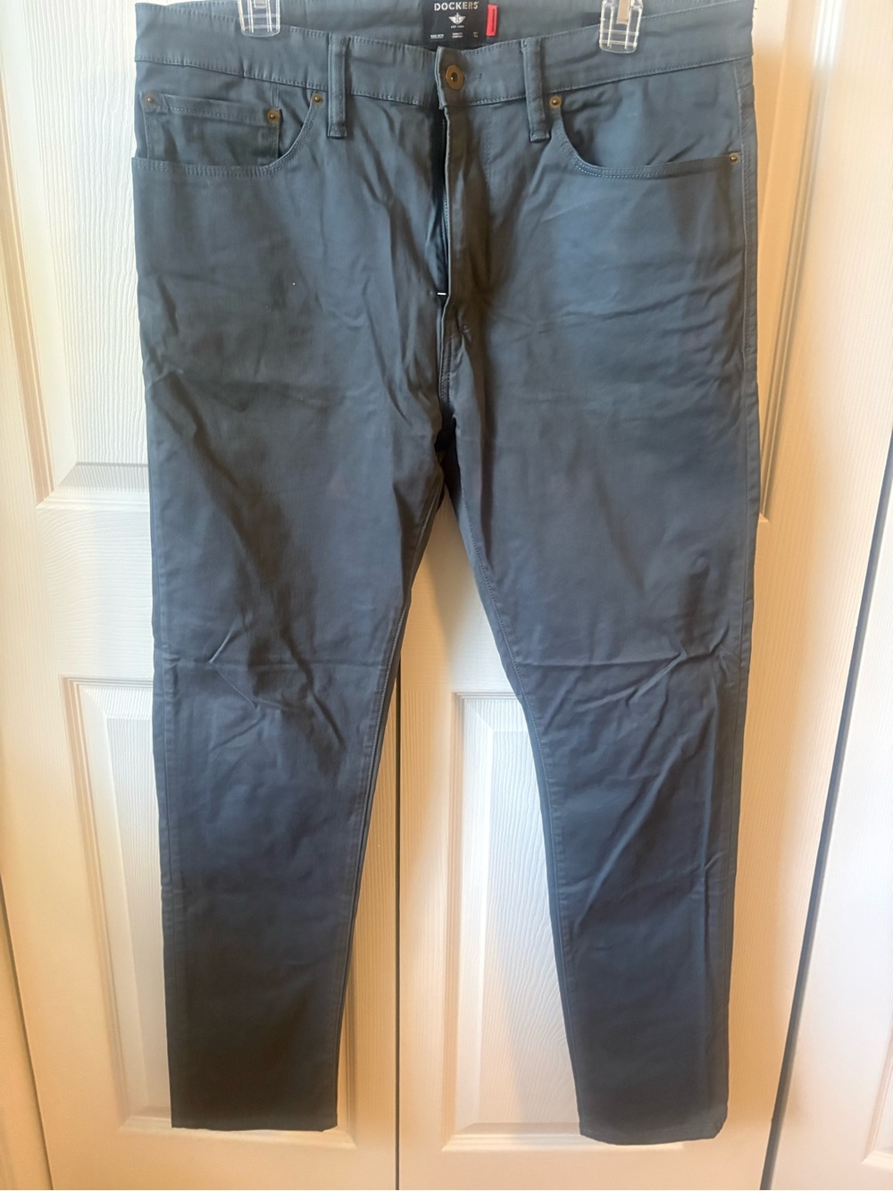 Dockers Slim Straight Jeans - Charcoal Gray/34W 32L